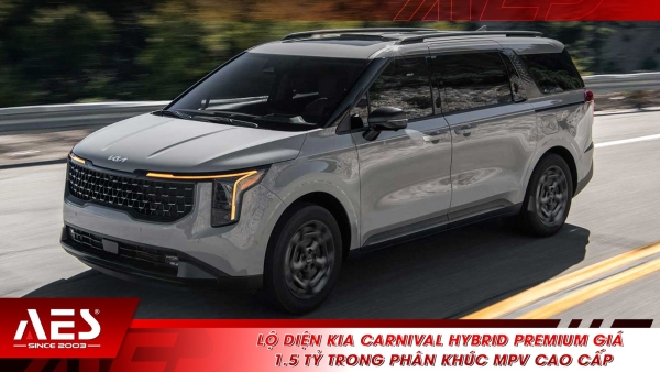 Lộ diện Kia Carnival Hybrid Premium giá 1.5 tỷ trong phân khúc MPV cao cấp