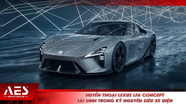  Huyền thoại Lexus LFA Concept tái sinh trong kỷ nguyên siêu xe điện