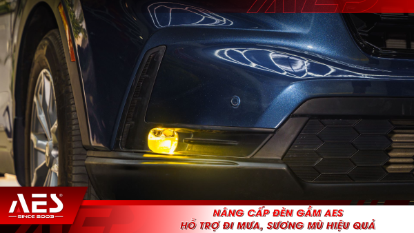 Nâng cấp đèn gầm AES: Hỗ trợ đi mưa, sương mù hiệu quả 