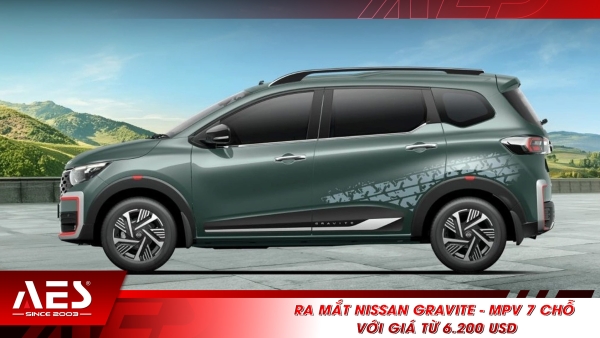 Ra mắt Nissan Gravite - MPV 7 chỗ với giá từ 6.200 USD