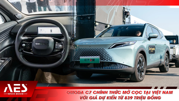 Omoda C7 chính thức mở cọc tại Việt Nam với giá dự kiến từ 839 triệu đồng
