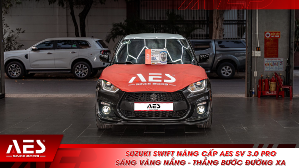 Suzuki Swift nâng cấp AES SV 3.0 Pro - Sáng vàng nắng - Thẳng bước đường dài