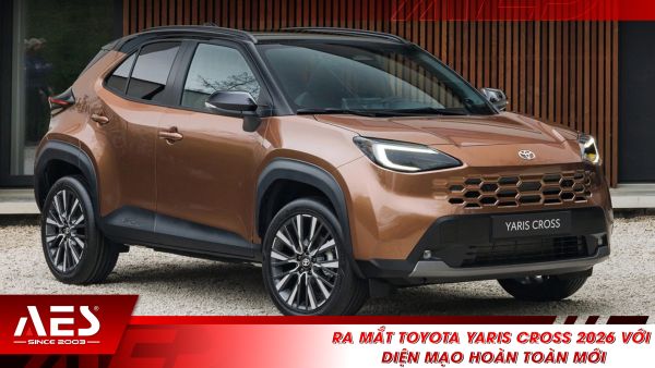 Ra mắt Toyota Yaris Cross 2026 với diện mạo hoàn toàn mới
