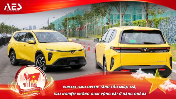 VinFast Limo Green: Tăng tốc mượt mà, trải nghiệm không gian rộng rãi ở hàng ghế ba