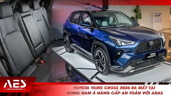 Toyota Yaris Cross 2026 ra mắt tại Đông Nam Á nâng cấp an toàn với ADAS