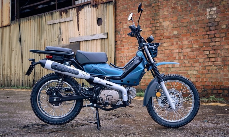 AJS Imber 125 là mẫu xe máy dung tích nhỏ 125cc