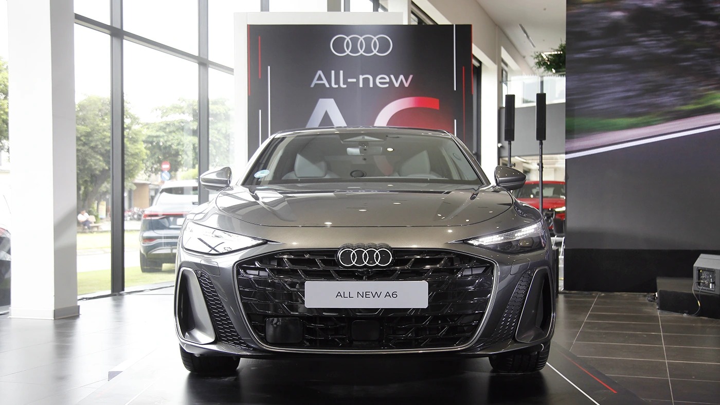 Audi A6 2026 vừa chính thức ra mắt người tiêu dùng Việt Nam vào ngày 4/12