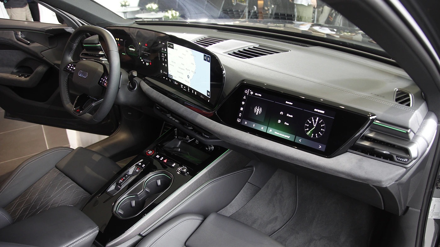 A6 2026 cho thấy bước tiến lớn về công nghệ ở khoang nội thất