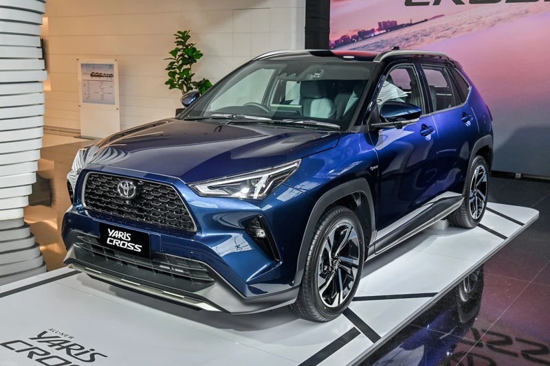 Toyota Yaris Cross 2026 tại thị trường Thái Lan có giá khoảng 677 - 778 triệu đồng