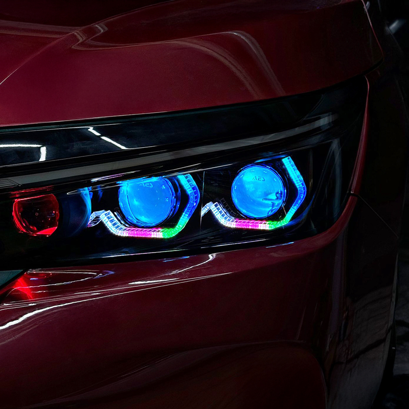 Honda City nâng cấp bi LED AES EV6
