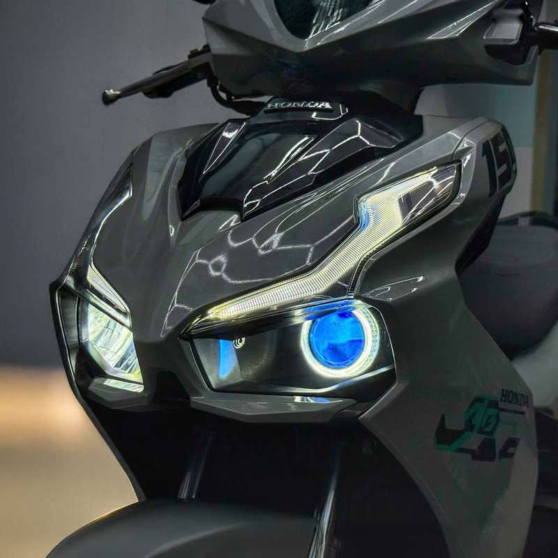Honda Air Blade nâng cấp bi LED AES EV2 